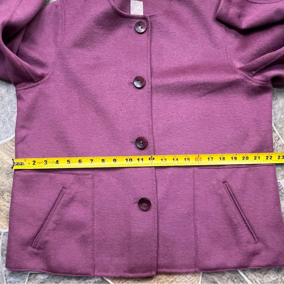 J. Jill Wool, Angora Rabbit Hair, & Nylon Blend Button Down Jacket - Picture 9 of 14